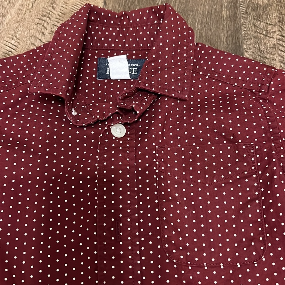 Maroon button down - Picture 2 of 3